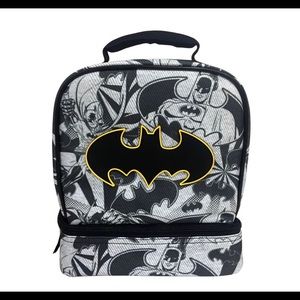 NWT Batman Lunch Box Dual Compartment